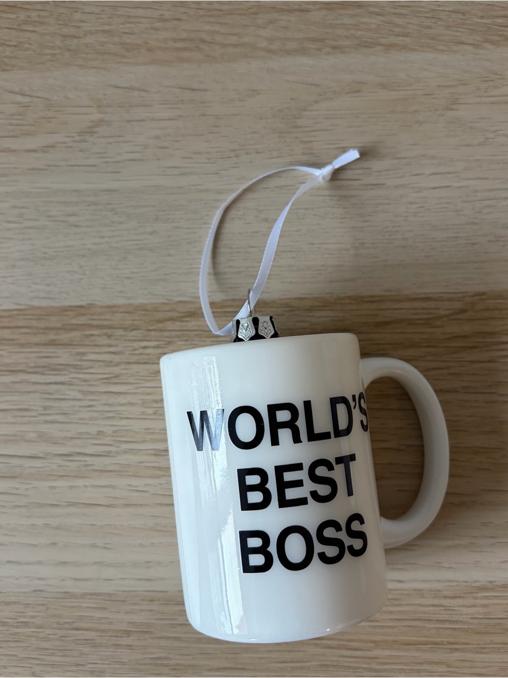 Worlds Best Boss Dunder Mifflin Ornament